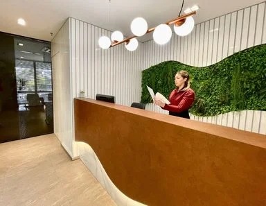 recepcao com secretaria